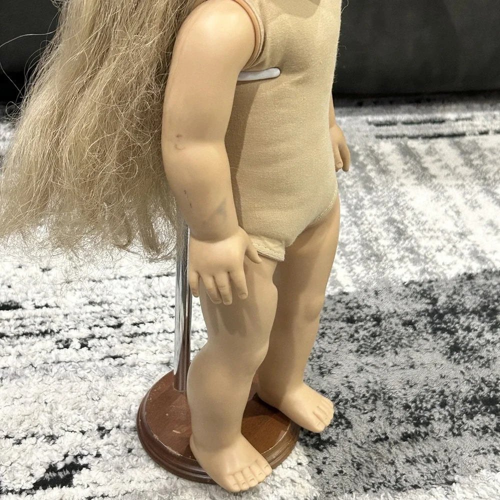 Kirsten Larson American Girl Doll Pleasant Company Soft Lashes Wavy Hair 18 In